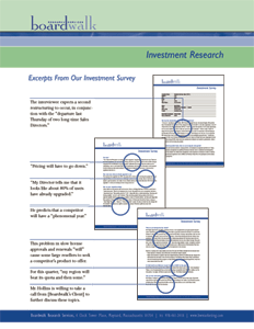 BoardWalk Research Services