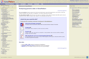 GenePattern Web Portal